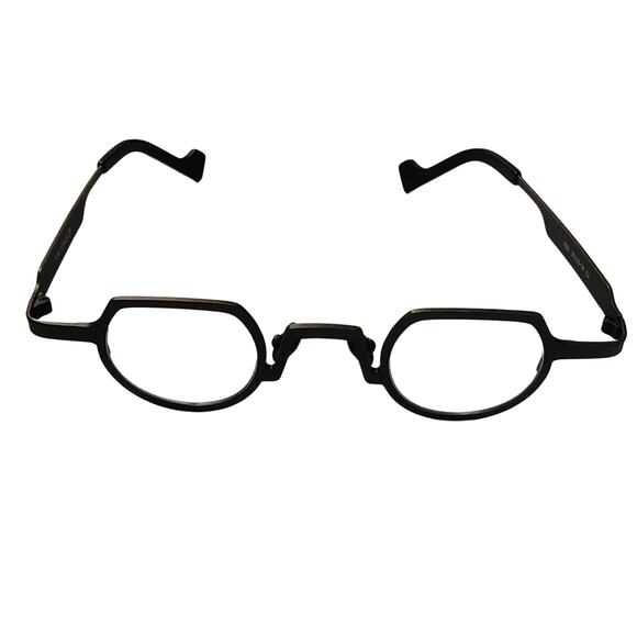 Bradford | Titanium Lightweight Shield Shaped Eyeglasses Unisex Glasses Retro - Picture 4 of 8